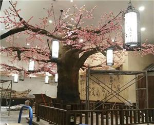 商場假山仿真樹