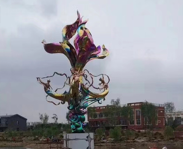 校園玻璃鋼雕塑